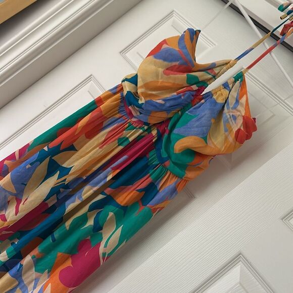 La Blanca Fantasy Resort Halter Midi Dress - Picture 3 of 4